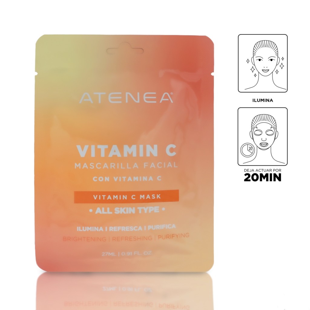 Mascarilla Purificadora Con Vitamina C Atenea