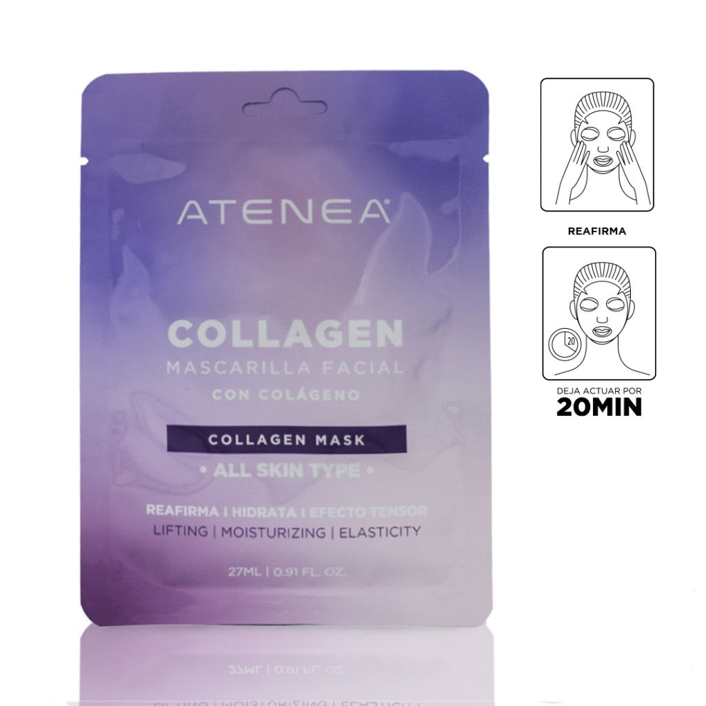 Mascarilla Reafirmante Con Colageno Atenea