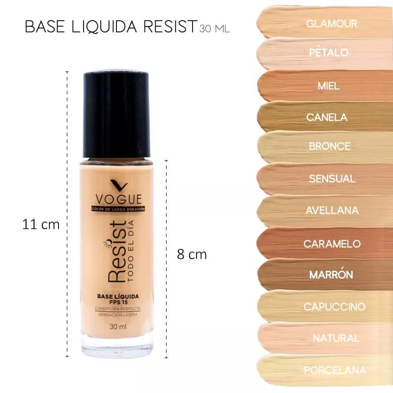 Base Liquida Resist 24h Vogue
