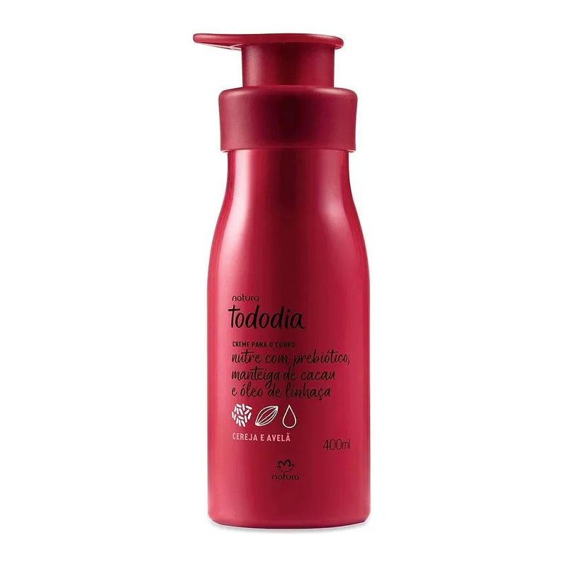 Crema Tododia Cereza y Avellana 400ml Natura