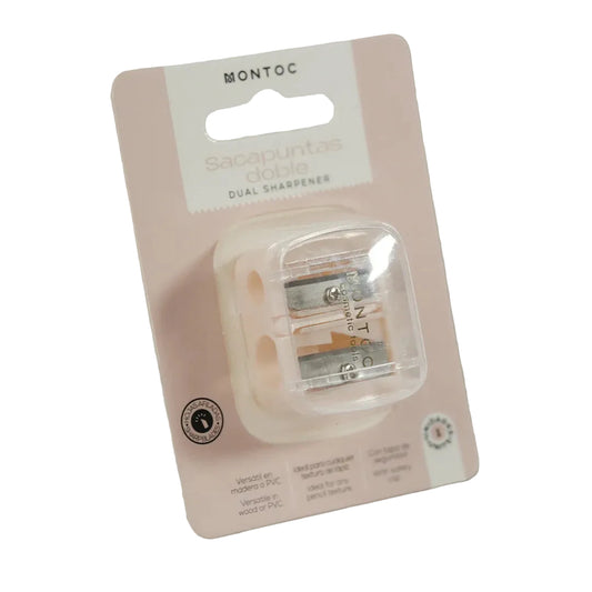 Sacapuntas Cosmetico Doble Montoc