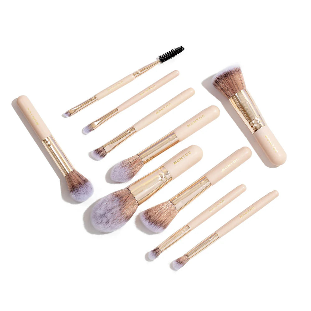 Kit Mini de Brochas Viajero Nude Montoc