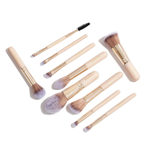 Kit Mini de Brochas Viajero Nude Montoc