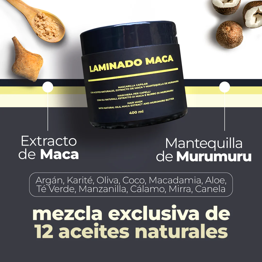 Mascarilla Capilar Laminado Maca LZ