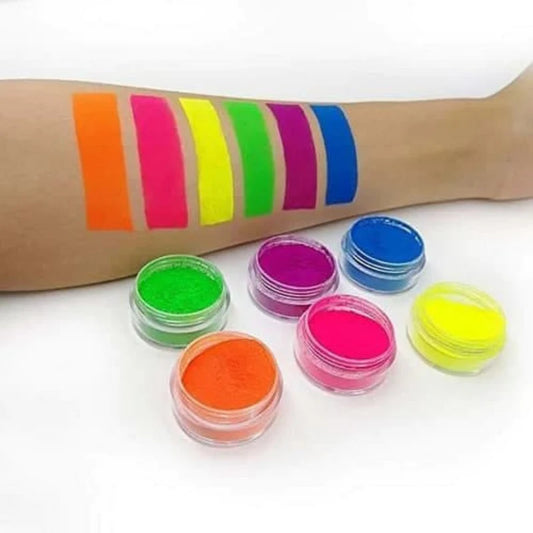 Torre x6 Pigmentos de Maquillaje Neon