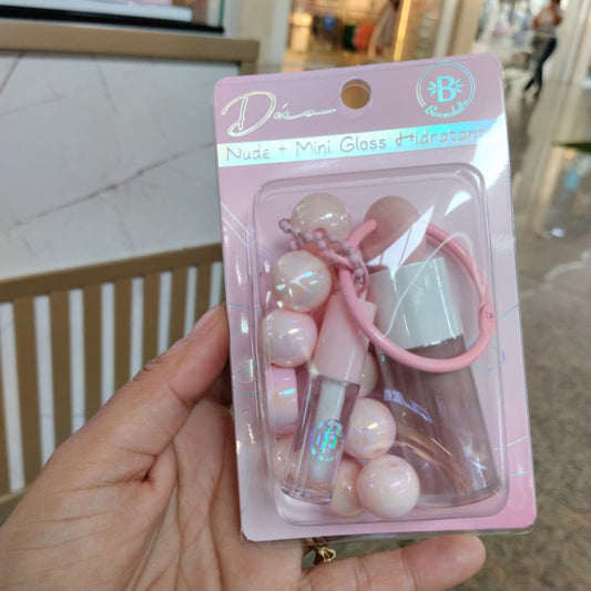 Llavero Nude Gloss / Mimosa Mini Bloomshell