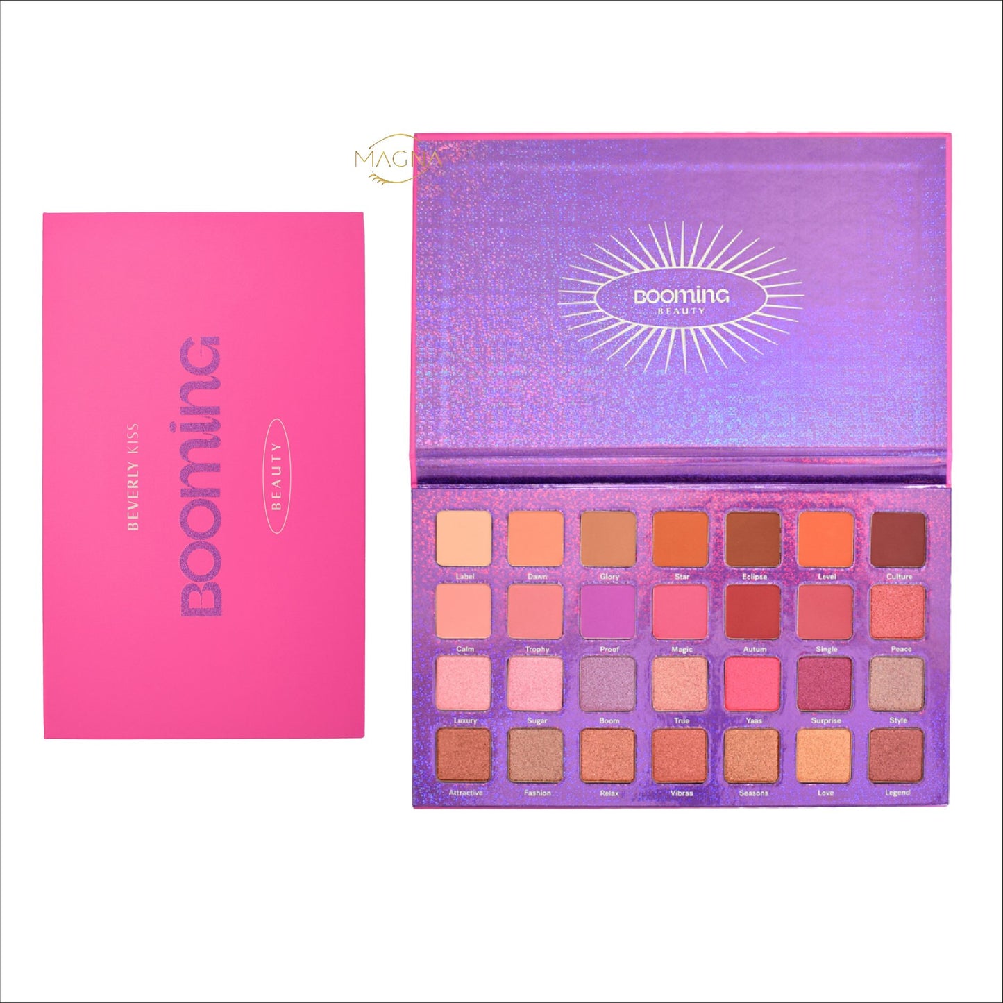 Paleta de Sombras Beverly Kiss Booming Atenea