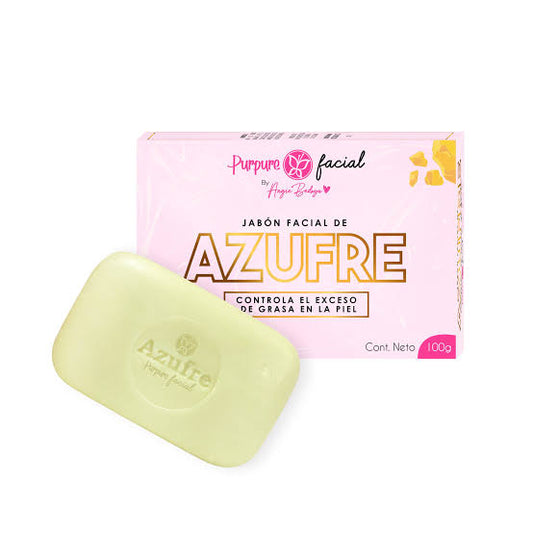 Jabon Facial de Azufre 100g Purpure