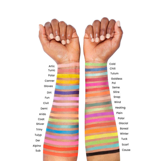 Paleta de Sombras Artica Montoc