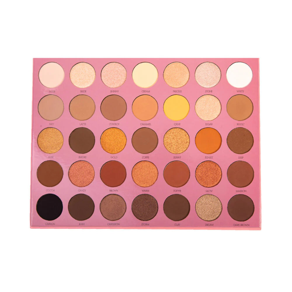Paleta de Sombras Romantic x35 Montoc
