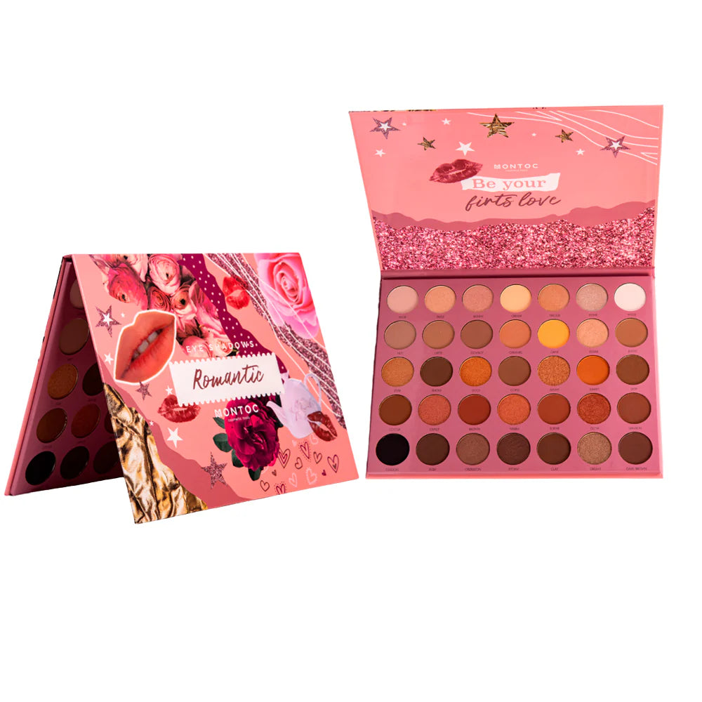 Paleta de Sombras Romantic x35 Montoc
