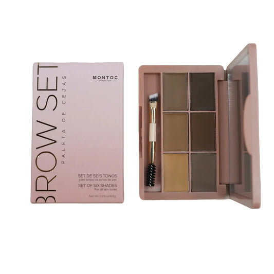 Paleta de Cejas Brow Set x6 Montoc