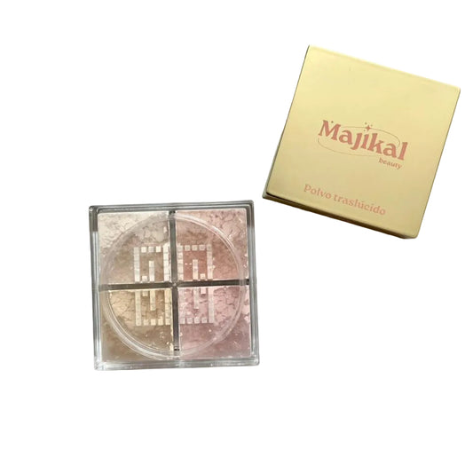 Polvo Suelto 4 Tonos Mini Matte Majikal Beauty