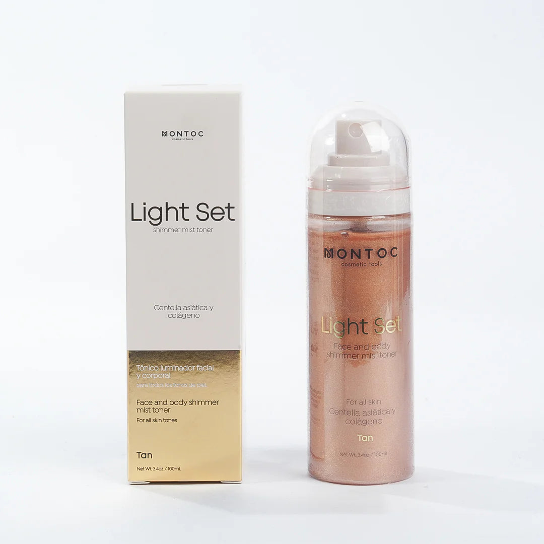 Light Set Shimmer Mist Toner Montoc