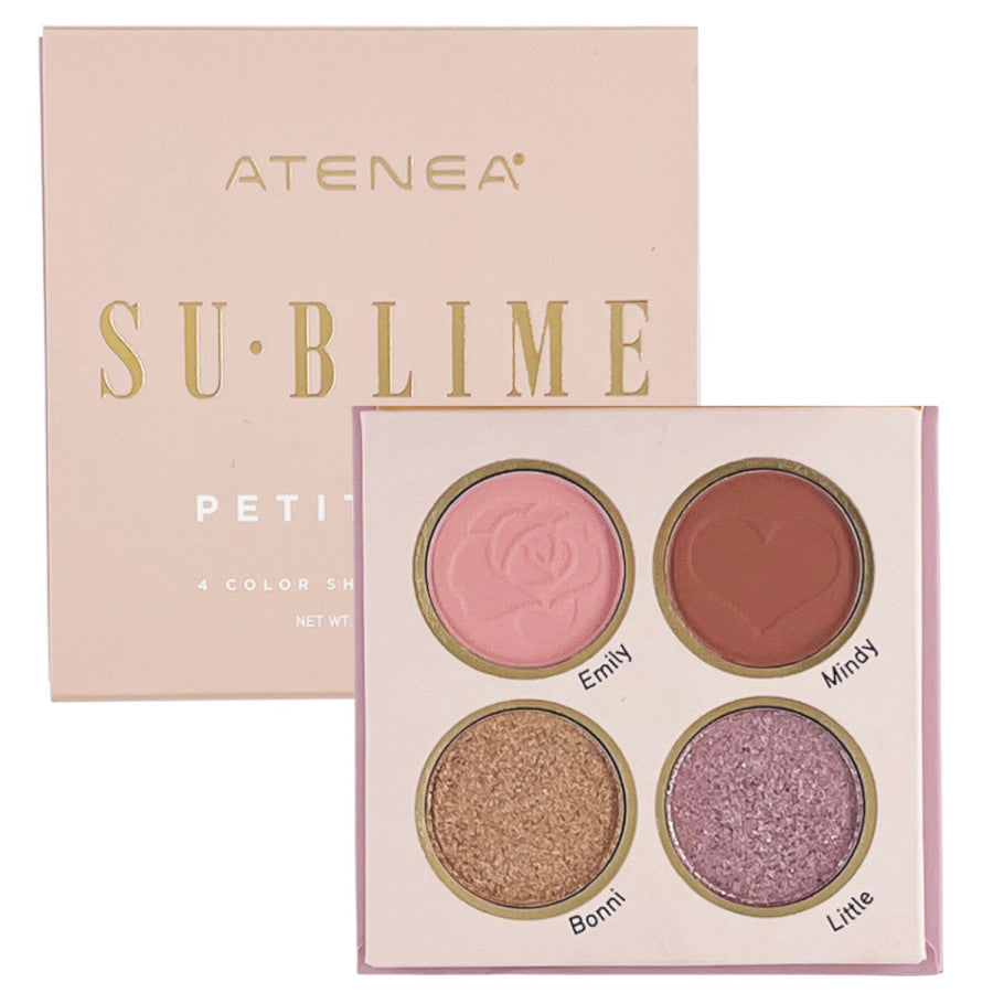 Paleta de Sombras 4 Tonos Petit Rose Atenea