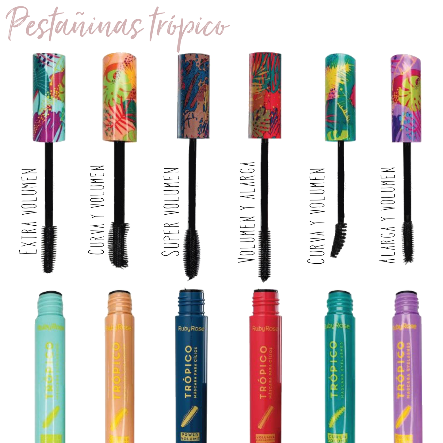 Pestañinas Trópico Ruby Rose