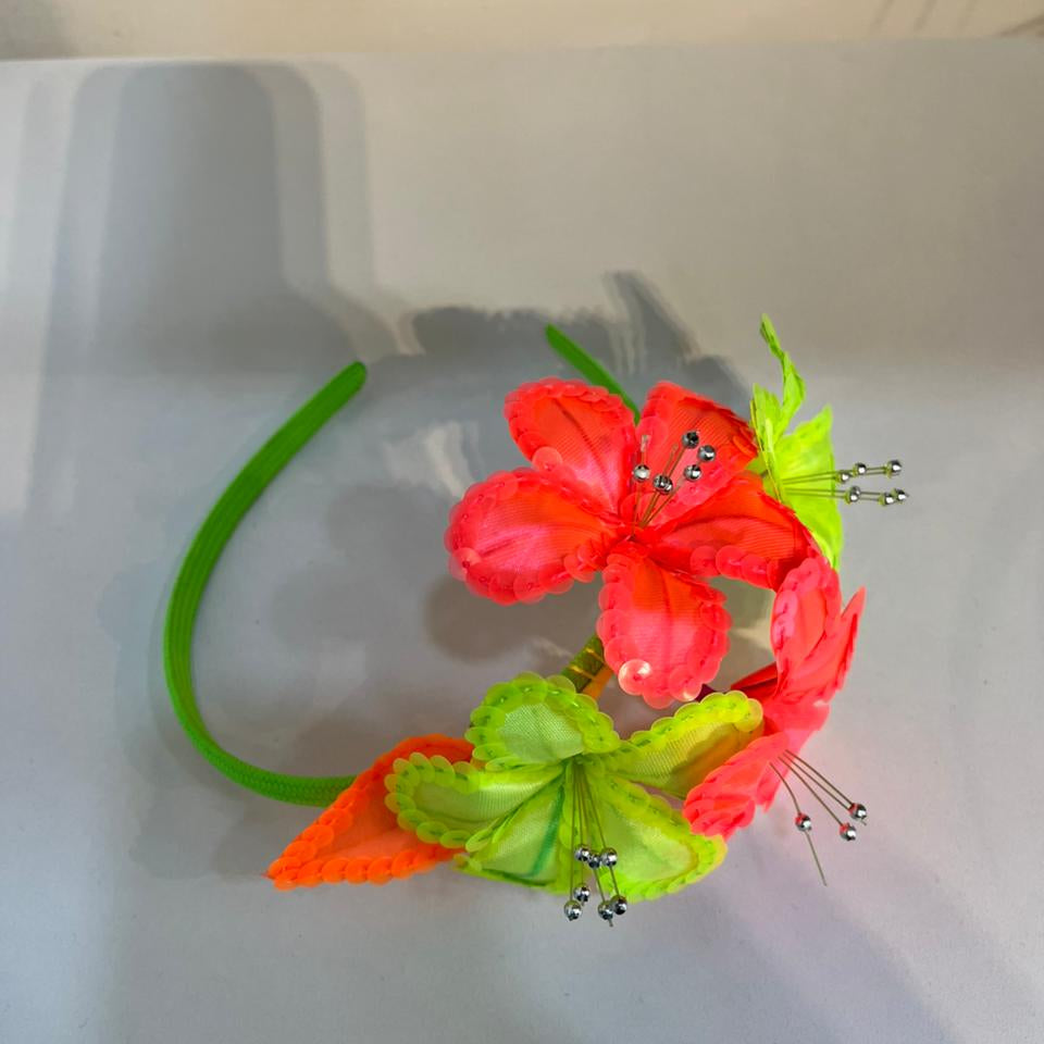 Vincha Flores de Carnaval