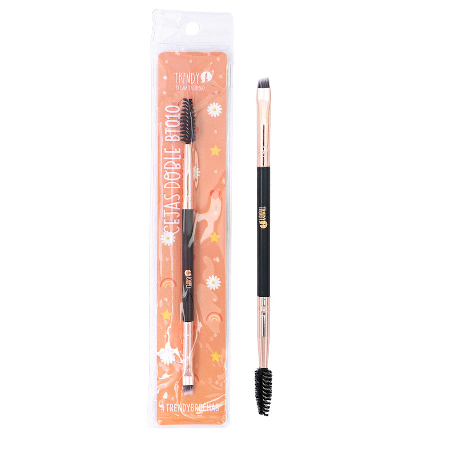 Brocha Doble Cejas Cepillo Trendy