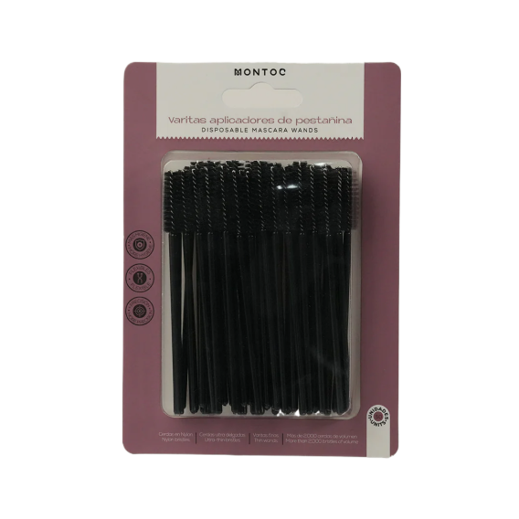 Aplicador de Pestañas Desechable x50 Montoc