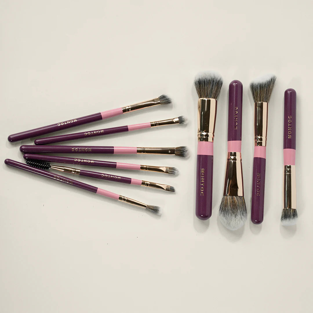 Kit de Brochas Fluffy x10 Montoc