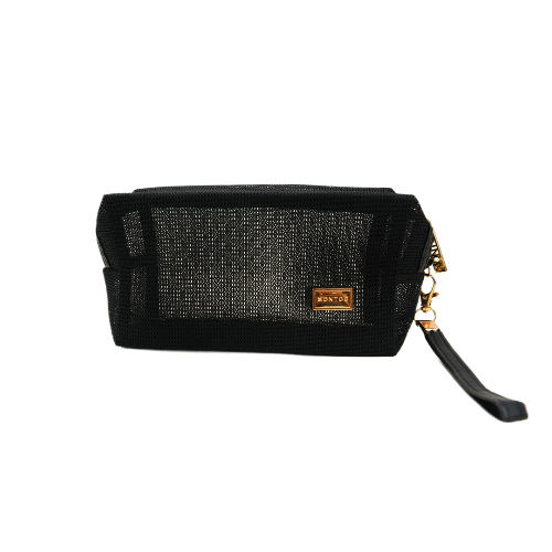 Cosmetiquera Negra Malla MN0158 Montoc