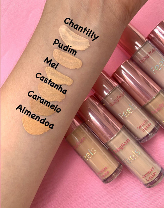 Corrector Liquido Feels Piel Media Ruby Rose