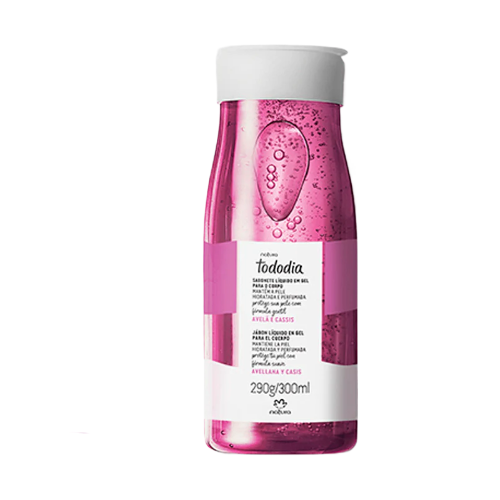 Jabon Liquido en Gel Avellana y Casis Natura