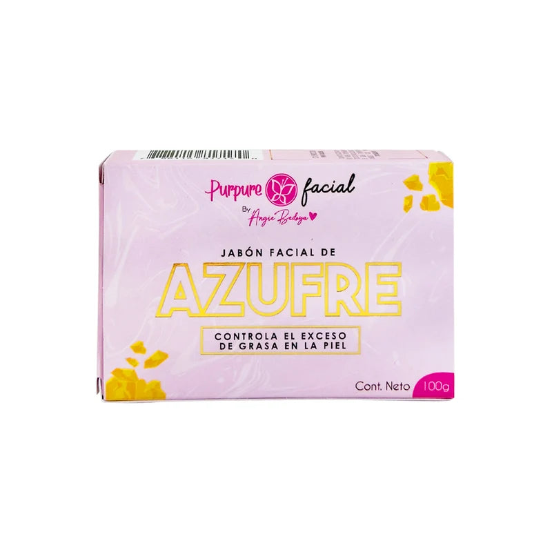 Jabon Facial de Azufre 100g Purpure
