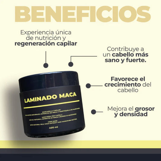 Mascarilla Capilar Laminado Maca LZ