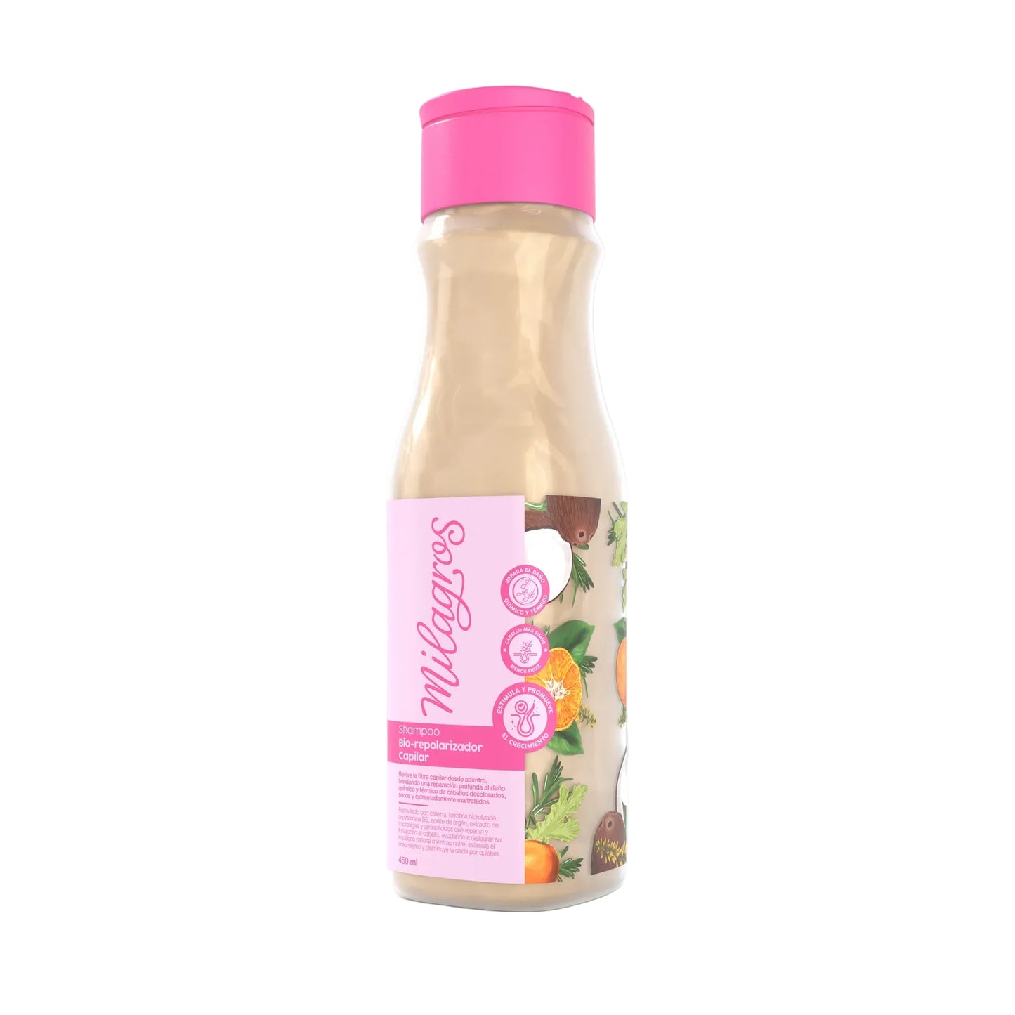 Shampoo Bio Repolarizador Capilar Milagros