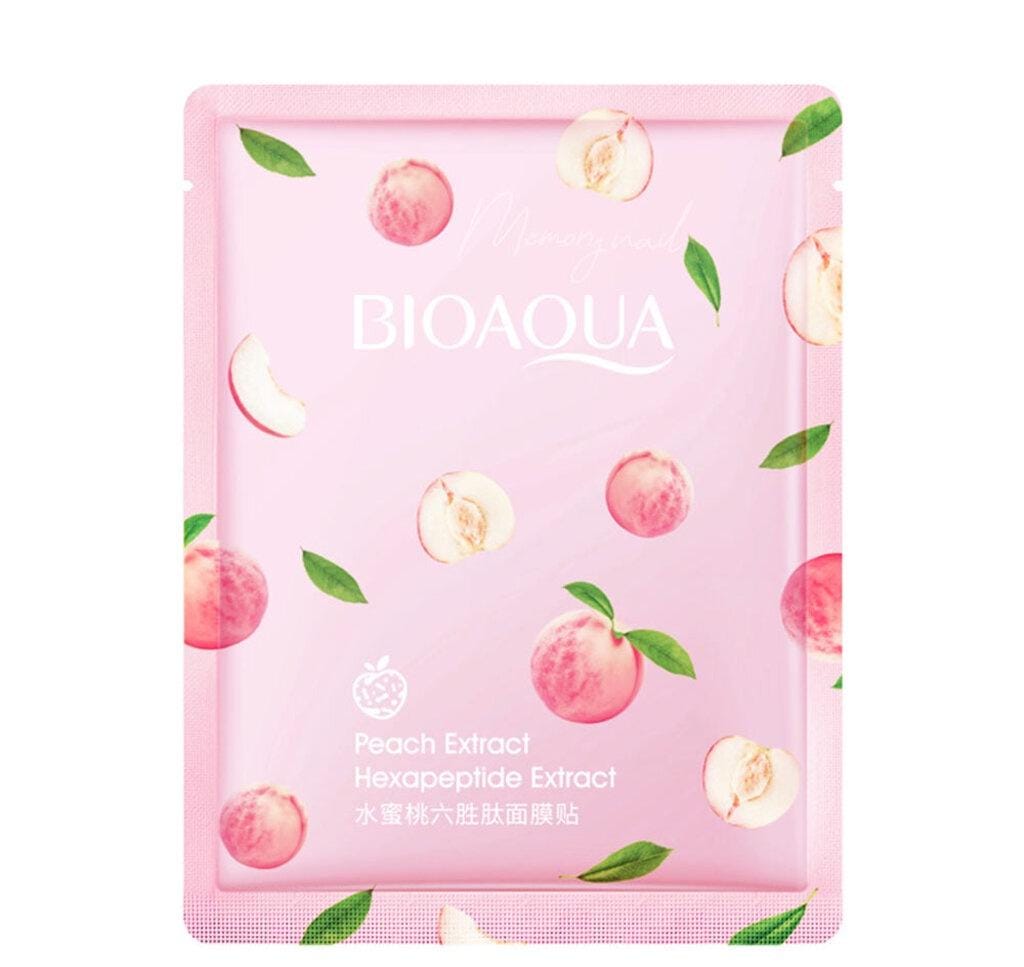 Mascarilla en Velo Durazno 25g Bioaqua