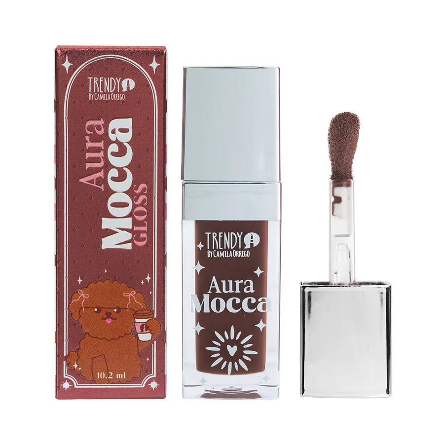 Brillo de Labios Aura Mocca Trendy