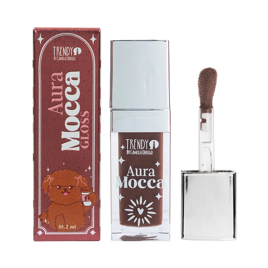Brillo de Labios Aura Mocca Trendy