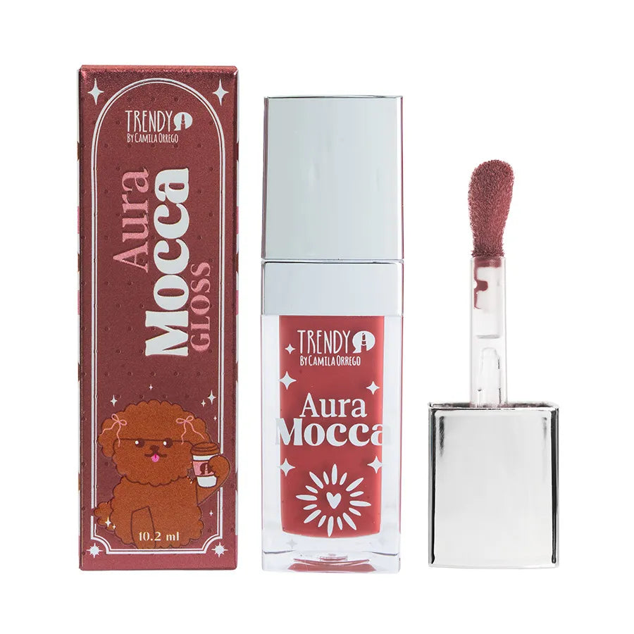 Brillo de Labios Aura Mocca Trendy