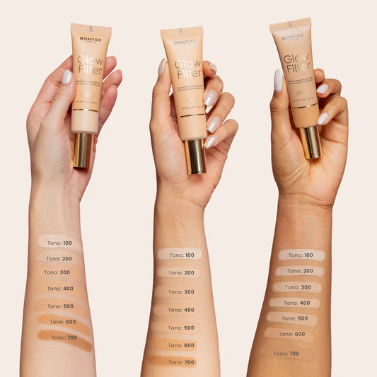 Base Glow Filter Alta Cobertura Montoc