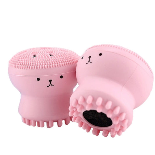 Cepillo Limpieza Facial Pulpo