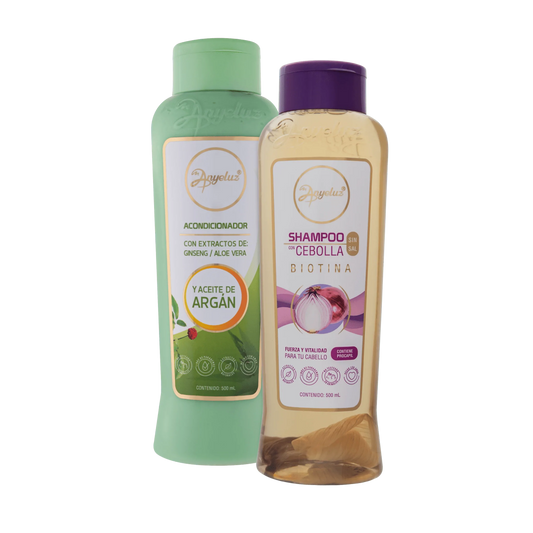 Kit Duo Shampoo Cebolla y Acondicionador
