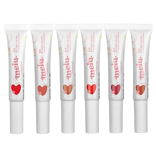Rubor y Labial Liquido Melu
