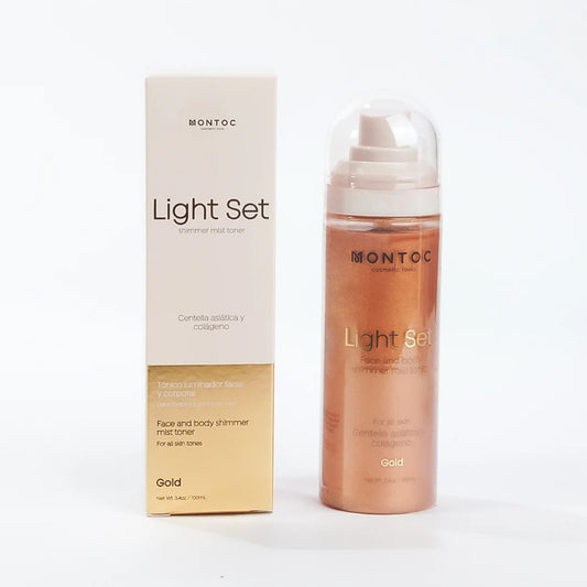 Light Set Shimmer Mist Toner Montoc