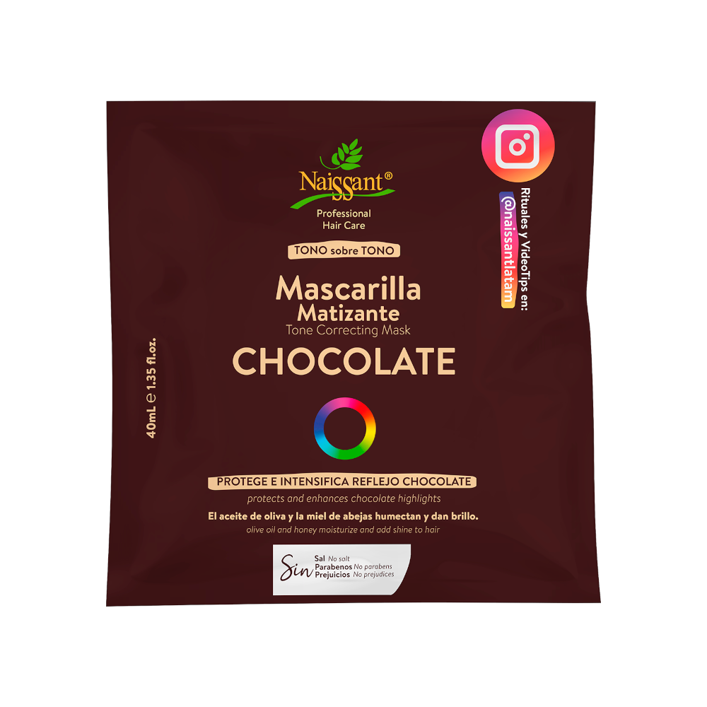 Mascarilla Matizante Chocolate Sachet 40ml
