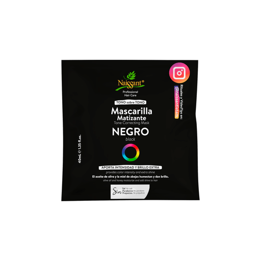 Mascarilla Matizante Negro Sachet 40ml